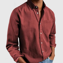 Max | Premium Casual Hemd in Rot