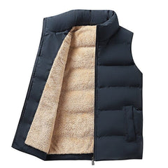 Weste Herren Mit Innenfutter | Gefütterte Outdoor Weste in Blau