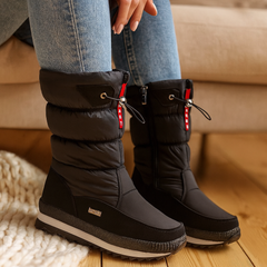 Elvina | Thermaguard wasserdichte Winterstiefel in Schwarz