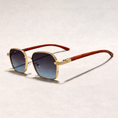 Indra | Premium Unisex-Sonnenbrille in Grau