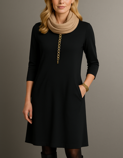 Johanna™ | Das Kleid, das verzaubert in Schwarz