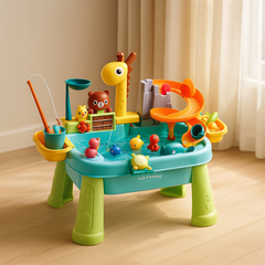 Splash ‘n Fish - Lustiges Wasser-Spiel für Kinder mit Meersalzfischfang in Blau B