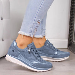 Chiara | Orthopädische Wanderschuhe in Blau