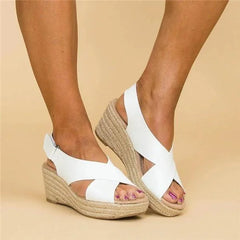 Margaret® | Orthopädische Sommersandalen in Weiß
