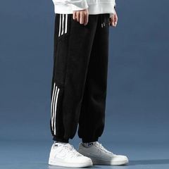 Michael | Bequeme Jogginghose in Schwarz