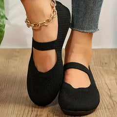 Dilara – Leichte und flexible Slipper in Schwarz