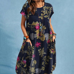 Edelgard - Elegantes Freizeitklied für Damen in Marineblau