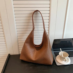 Elegante Damenhandtasche aus stilvollem, strapazierfähigem Leder in Braun