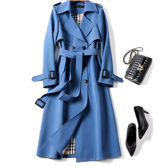 Florentine | Schicker und entspannter Wintermantel in Blau
