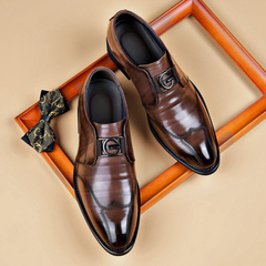 Erhard – Handgefertigte Elegante Herrenschuhe Mit Stil in Braun