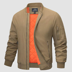 Gabriel - Stylische Bomberjacke für Herren in Khaki