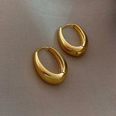 Micara - Bolt Hoops - Ohrringe in Gold