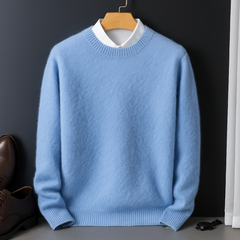 Valencia Cashmere Sweater in Sky Blue