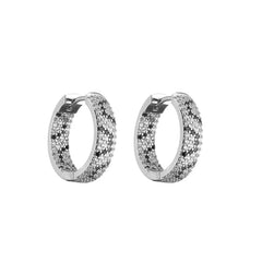 Micara - Dazzling Duo - Ohrringe in Silber
