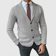 Bren™ | Casual Slim Blazer für Herren mit Taschen in Grau