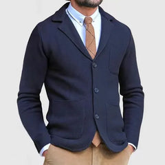 Bren™ | Casual Slim Blazer für Herren mit Taschen in Marineblau