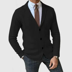 Bren™ | Casual Slim Blazer für Herren mit Taschen in Schwarz
