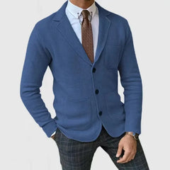 Bren™ | Casual Slim Blazer für Herren mit Taschen in Blau