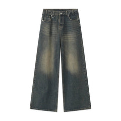 Stefan | Vintage Baggy Jeans in Altblau