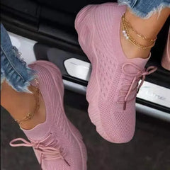 Jocasta - Orthopädischer Mesh-Sneaker für Damen in Rosa