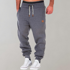 Hose Herren | Sportliche Jogginghose Mit Taschen in Dunkelgrau