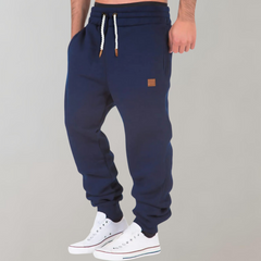 Hose Herren | Sportliche Jogginghose Mit Taschen in Blau
