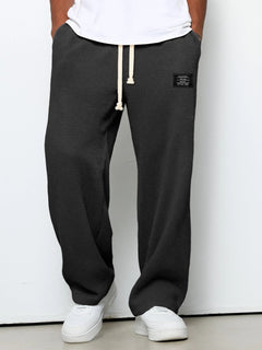 Samuel™ | Weite Hose mit verstellbarem Bund in Schwarz