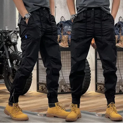 Jürg - Cargohosen für Herren in Schwarz