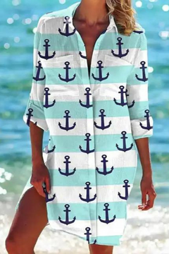 Johanna | Leichte lässige Sommer Strandbluse in Farbe 3