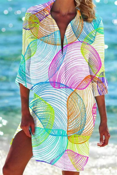 Johanna | Leichte lässige Sommer Strandbluse in Farbe 10