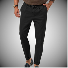 Simon - Hybridhose - Sommerhose in Schwarz