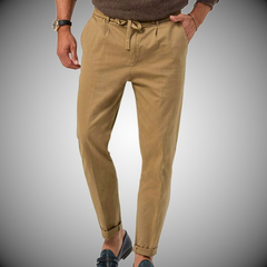 Simon - Hybridhose - Sommerhose in Khaki