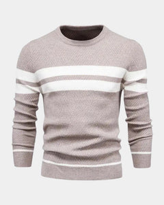 Herbert | Herren Bequemer Pullover – Komfort Pullover Herren Alltag in Khaki