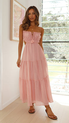 Clara | Midi-Kleid in Rosa