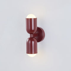 Brillant - Wandlampe im Dänischen Stil in Rot