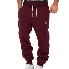 Elias | Lässige Jogginghose mit Taschen in Burgund