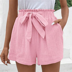Lotta - Damen Short mit hoher Taille in Rosa