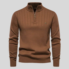 Archer™ - Hochwertiger Komfortpullover in Braun