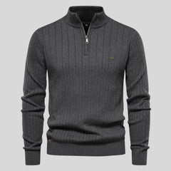 Archer™ - Hochwertiger Komfortpullover in Grau