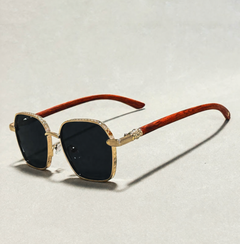 Indra | Premium Unisex-Sonnenbrille in Schwarz