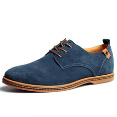 Houston - Herren‑Lederschuhe in Blau