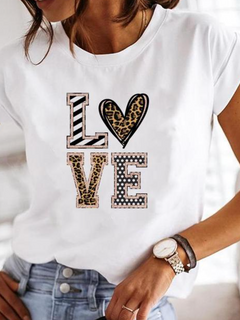 Marina | Lässiges locker sitzendes Sommer T Shirt in Liebe