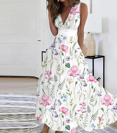 Raya - Stylisches Sommerkleid in Rosa
