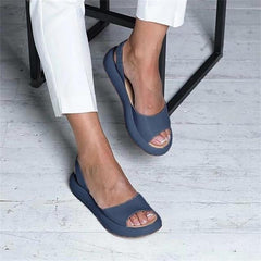 Niamh- Orthopädische Bequeme Sommerschuhe in Blau
