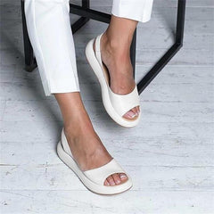 Niamh- Orthopädische Bequeme Sommerschuhe in Weiß