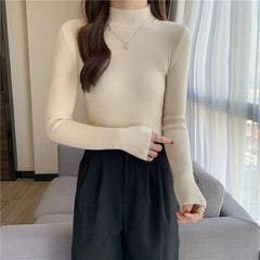 Birmadeth - Strickpullover - Slim-Fit-Stil in Beige