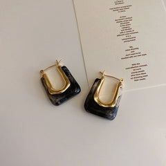 Micara - Citrine Arch - Ohrringe in Grau