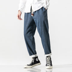 Asami | Bequeme Denimhose in Blau