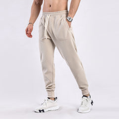 Cassius | Sportliche Jogginghose in Aprikose
