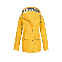 Regenjacke für Damen | Wasserdicht in Gelb